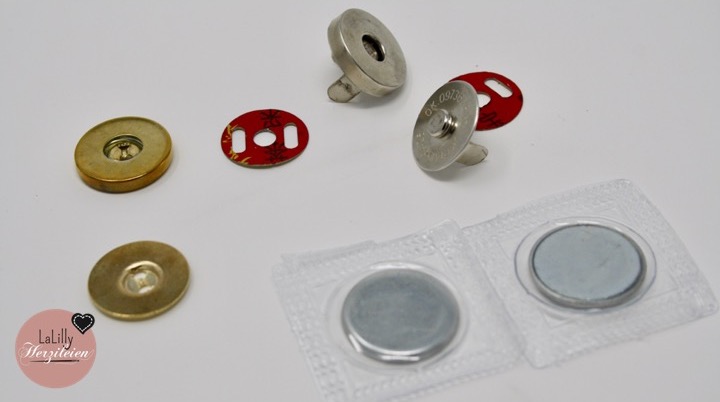 Taschenverschlüsse für selbstgenähte Taschen Teil 2 – Magnetverschlüsse