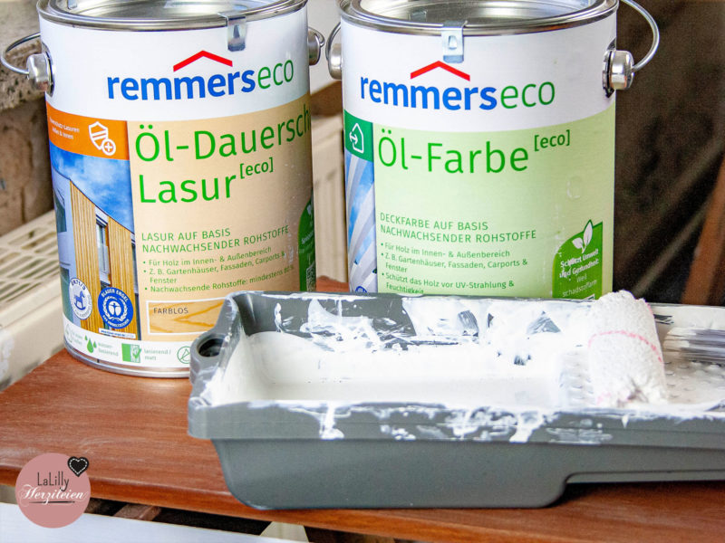 Anzeige: alten Schrank aufarbeiten mit Remmers[eco]-Farben