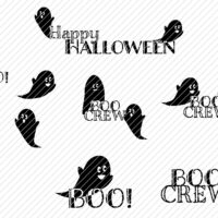 Plotterdateiset BOOCrew - Halloween Gespenster plotten
