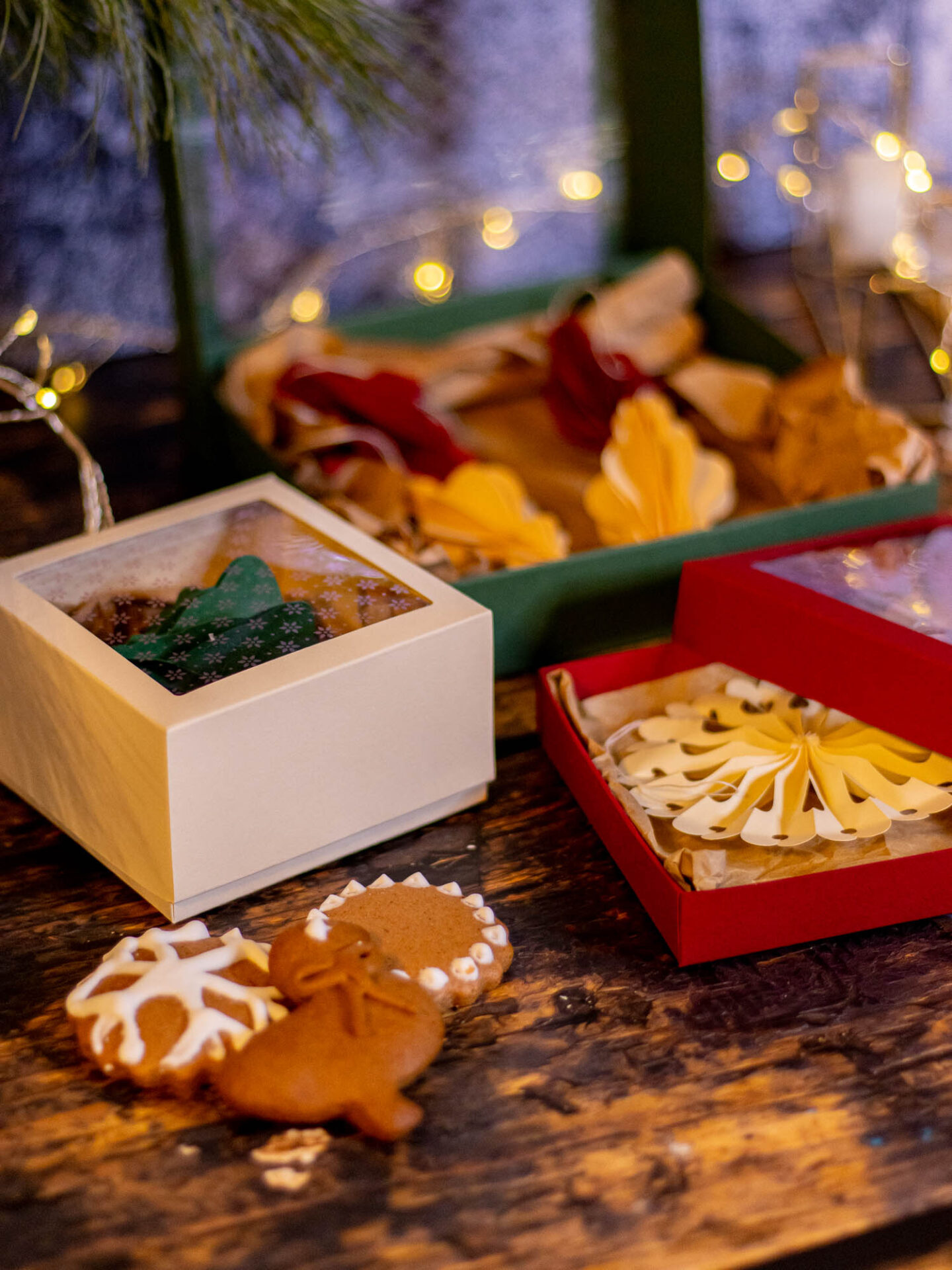 Hallmark 3er Set Geschenkboxen Mit Wickelbändern – Metallisch In Roségold, Silber, Gold, 10,2 X 10,2 X 5,1 Cm