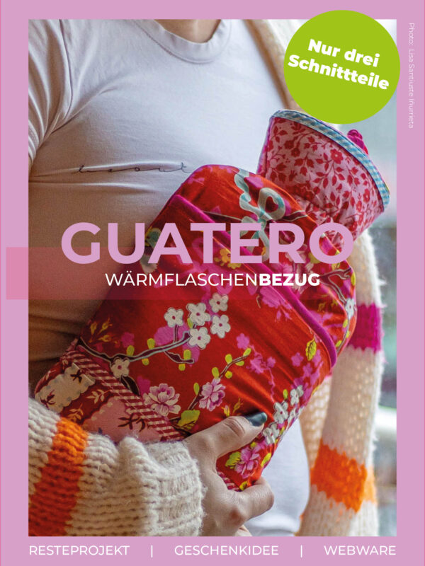 Wärmflaschenbezug nähen Anleitung für "Guatero"