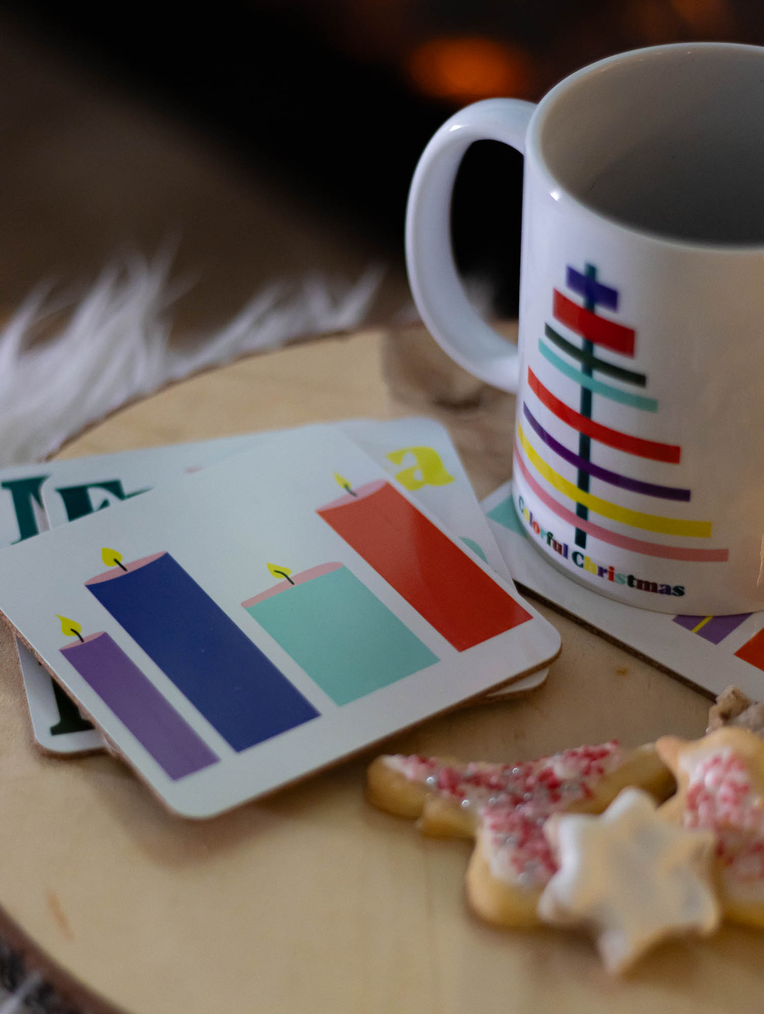 Plotterdatei Colorful Christmas