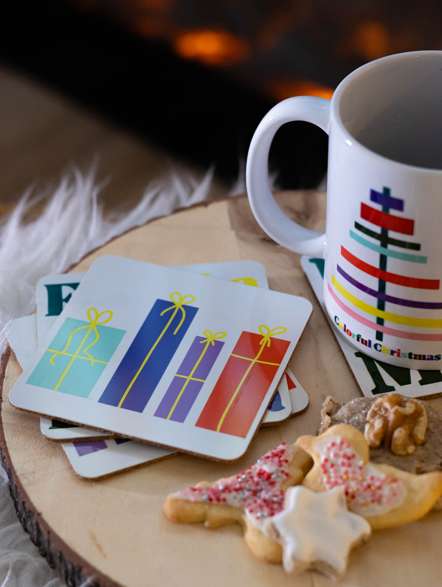 kostenlose Plotterdatei Colorful Giftboxes