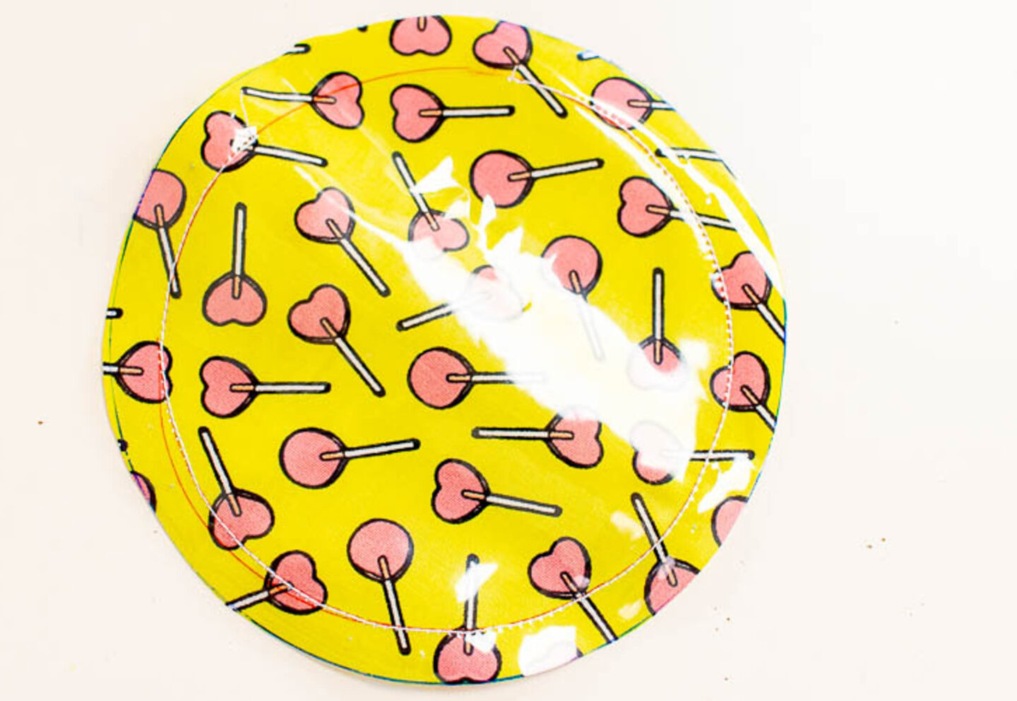 Kreisförmiges Nähstück